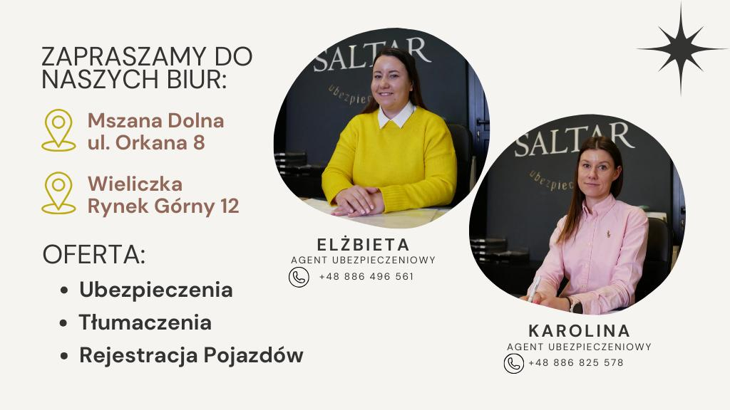 Zdjęcie na okładce dla Multiagencja Saltar s.c. - Ubezpieczenia, Rejestracja Pojazdów, Tłumaczenia Wieliczka